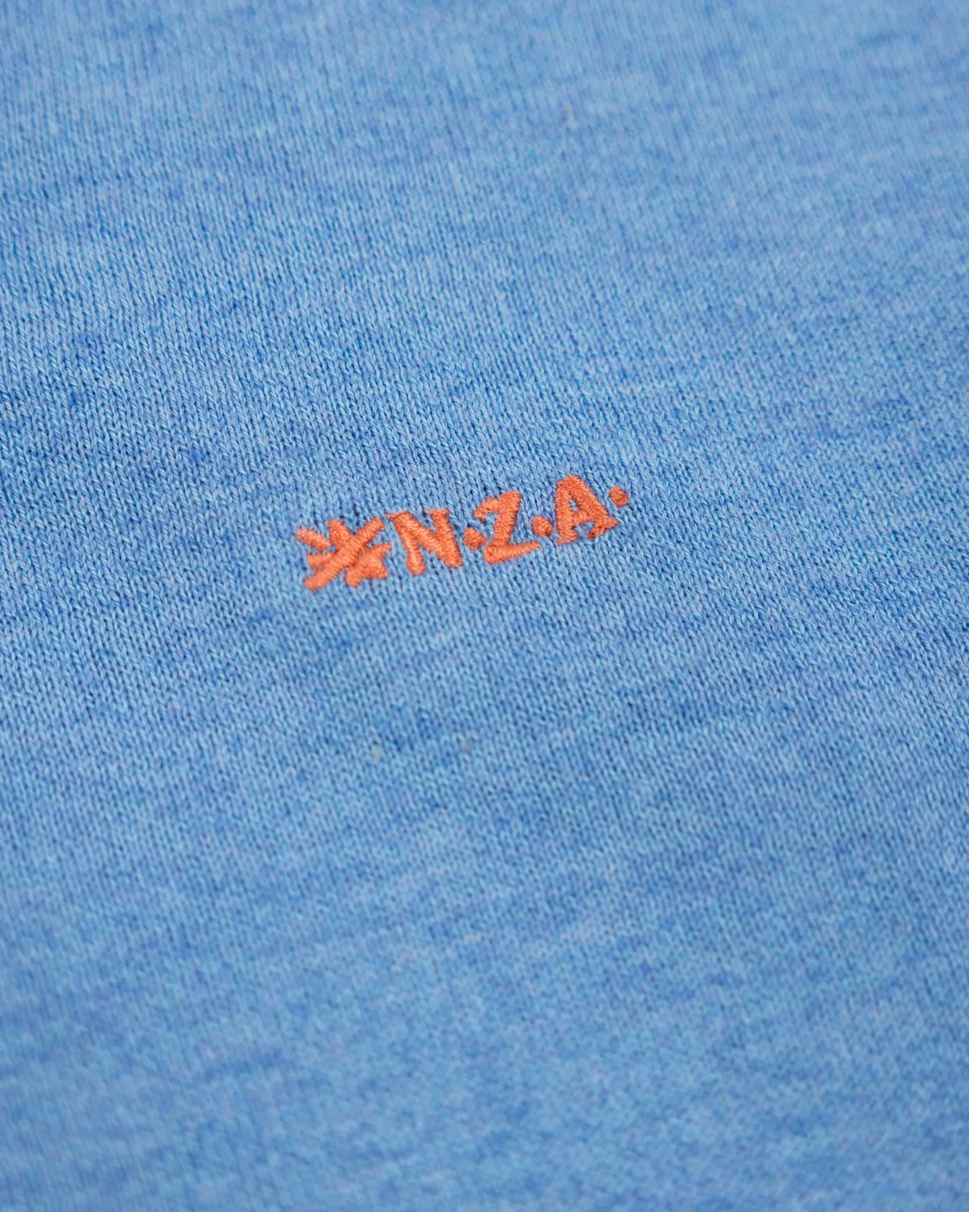 Basic bright blue polo shirt