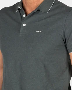 Basic Green Cotton Polo
