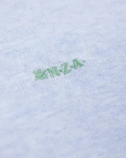 Basic light blue polo shirt