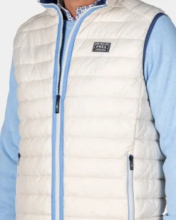 Beige bodywarmer