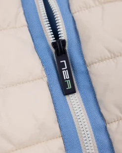 Beige bodywarmer