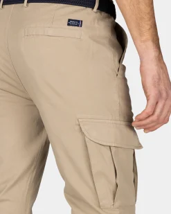 Beige cargo chino