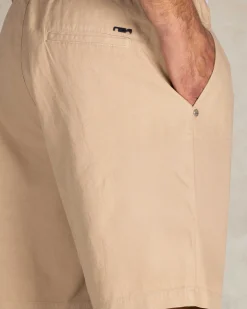 Beige safari shorts