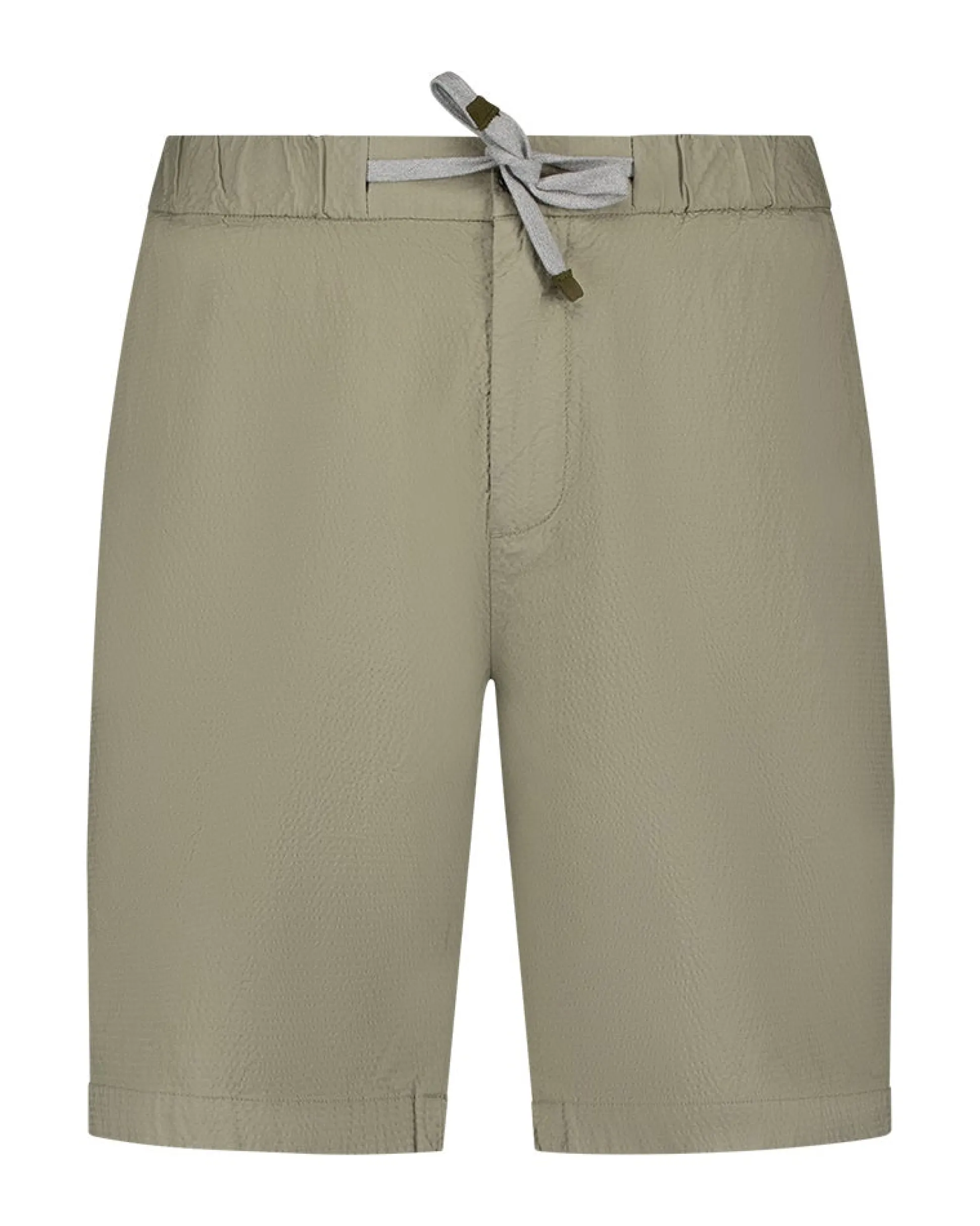Beige stretch chino shorts