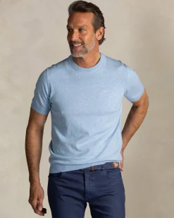 Blue cotton longsleeve