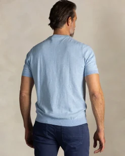 Blue cotton longsleeve