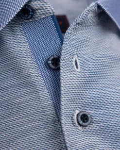 Blue Polo with Modal