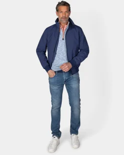 Blue summer jacket