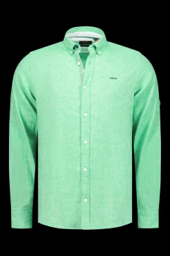Brightly colored plain shirt - Fresh Green