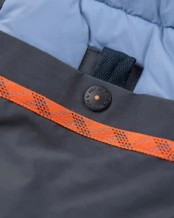 Canvas hooded parka jacket - Trent Petrol