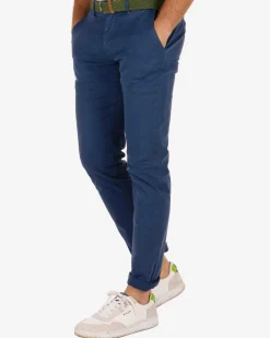 Chino pants Napier Twill Stretch - Storm Blue