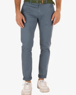 Chino pants Napier Twill Stretch - Energy Blue