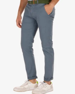 Chino pants Napier Twill Stretch - Energy Blue