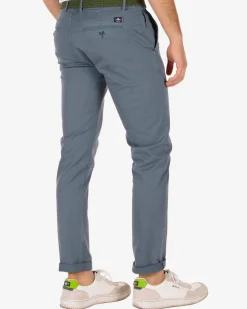 Chino pants Napier Twill Stretch - Energy Blue