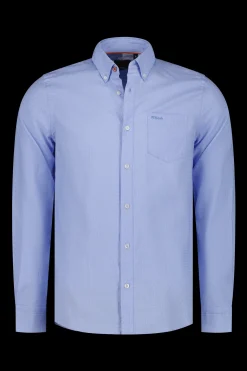 Cotton blue shirt - Rhythm Blue