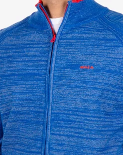 Cotton cardigan Iron - Blizzard Blue
