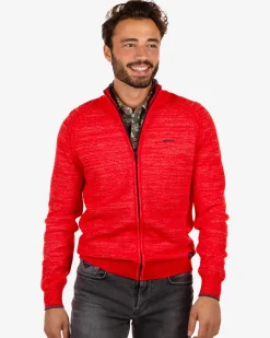Cotton cardigan Iron - Rustic Orange