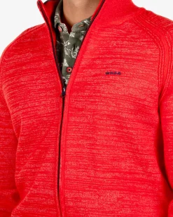 Cotton cardigan Iron - Rustic Orange