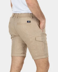 Cotton cargo shorts