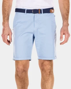 Cotton chino shorts - Universal Blue