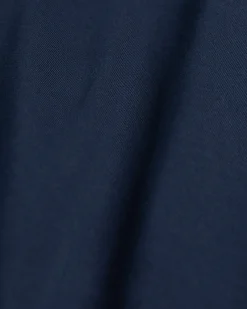 Cotton jumper with zipper Urenui - Reef Navy