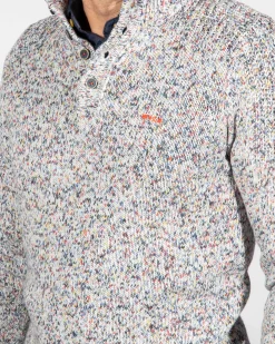 Cotton knitted jumper Orakai - Sea Silt Sand