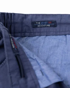 Cotton linen chino - Dusk Navy