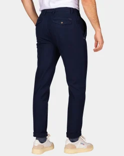 Cotton navy chino - Autumn Navy