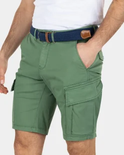 Cotton stretch cargo shorts - Active Army