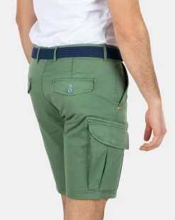 Cotton stretch cargo shorts - Active Army