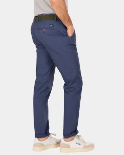 Cotton stretch chino - Dusk Navy