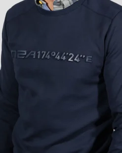 Crew neck sweatshirt Oruawharo - Ink Navy