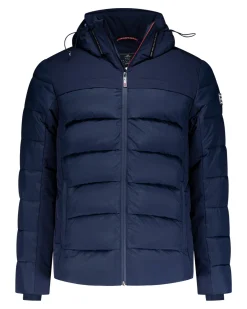 Dark blue padded jacket - Winter Navy