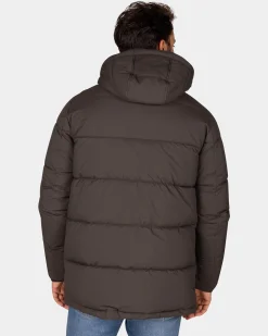Dark brown quilted jacket - Dark Mocca