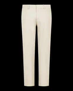 Ecru chino with stretch - Shimmering Sand