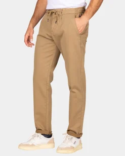 Ecru jersey chino - Shimmering Sand