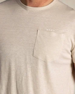 Ecru pocket tee
