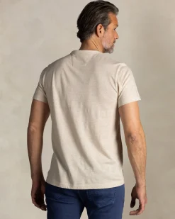 Ecru pocket tee