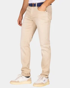 Ecru stretch jeans - Shimmering Sand