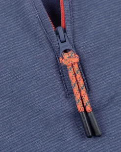 Fleece half zip sweater - Dusk Navy