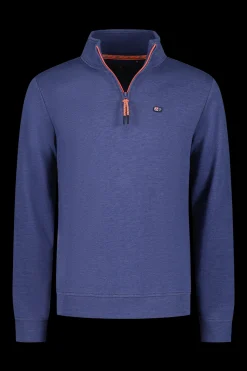 Fleece half zip sweater - Dusk Navy
