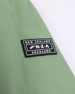 Green cotton bomber