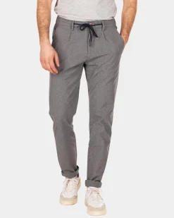 Grey cotton chino - Light Grey