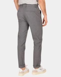 Grey cotton chino - Light Grey