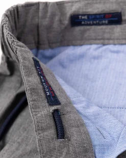 Grey cotton chino - Light Grey