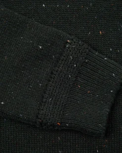 Half buttoned plain pullover - Crushing Green