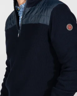 Half zip pullover Trinity - Ink Navy