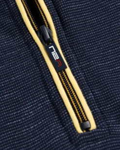 Half zip sweatshirt Travers - Ink Navy
