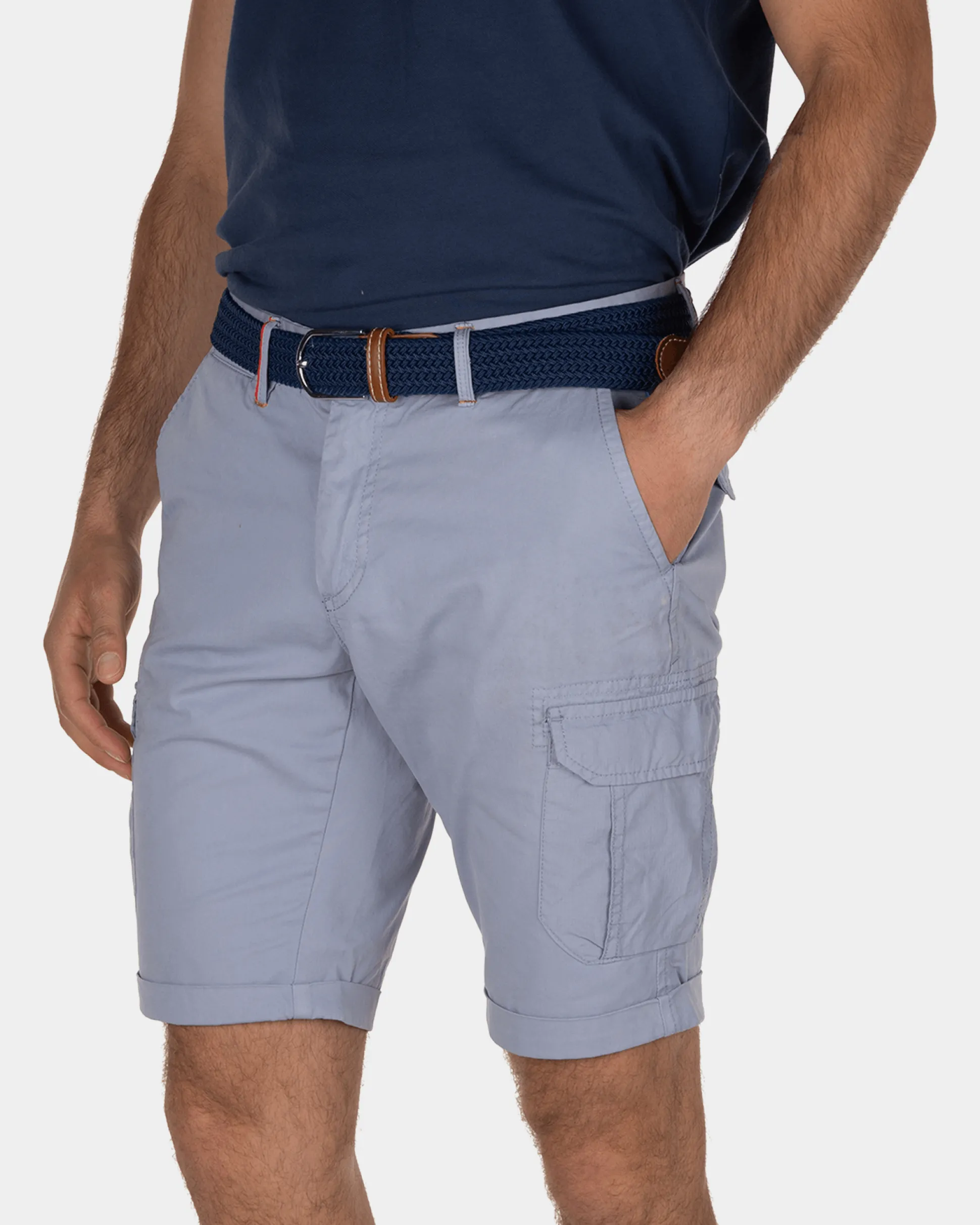 Larry Bay cargo shorts - Dusk Blue