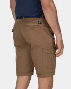 Larry Bay cargo shorts - Tobacco Brown